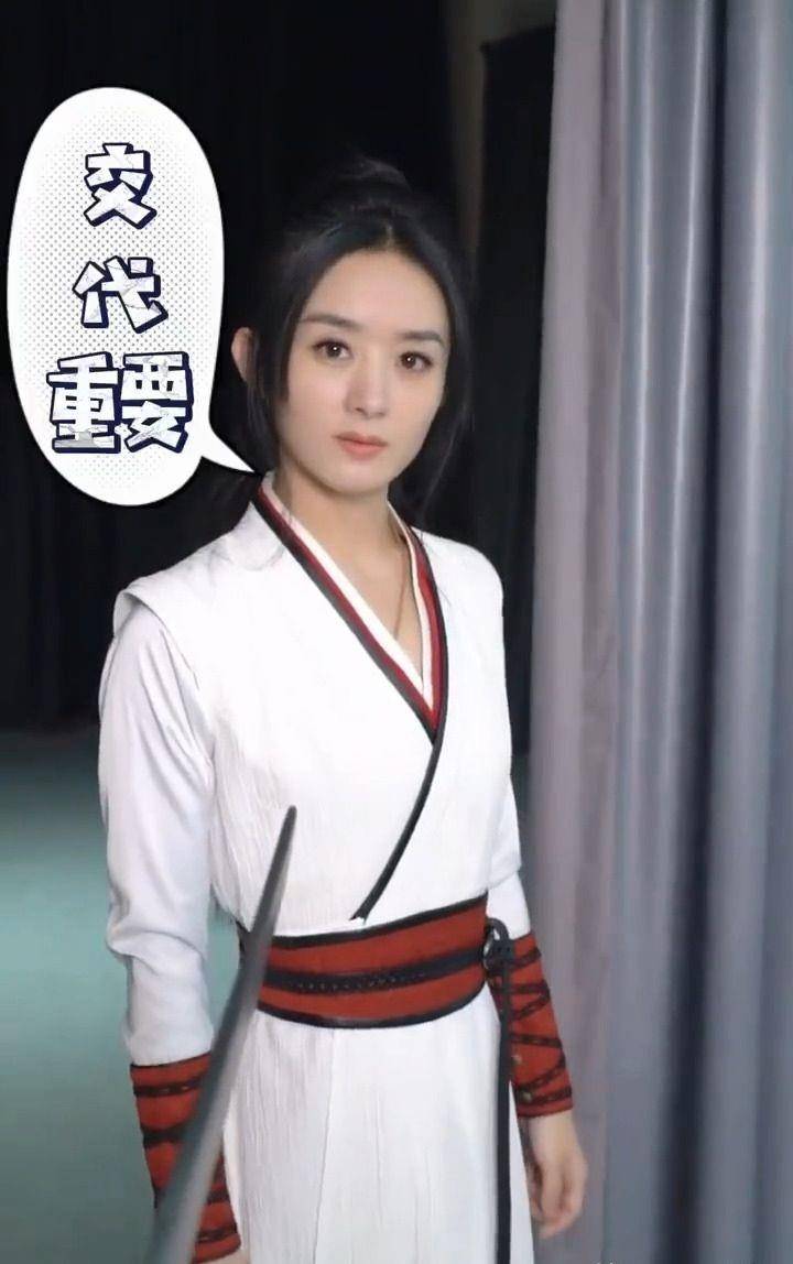 因为|赵丽颖演14岁少女太违和？看到拍摄花絮，终于理解导演的审美