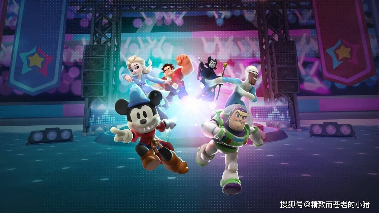 迪士尼moba新作disneymeleemania來場5分鐘的3v3對戰吧