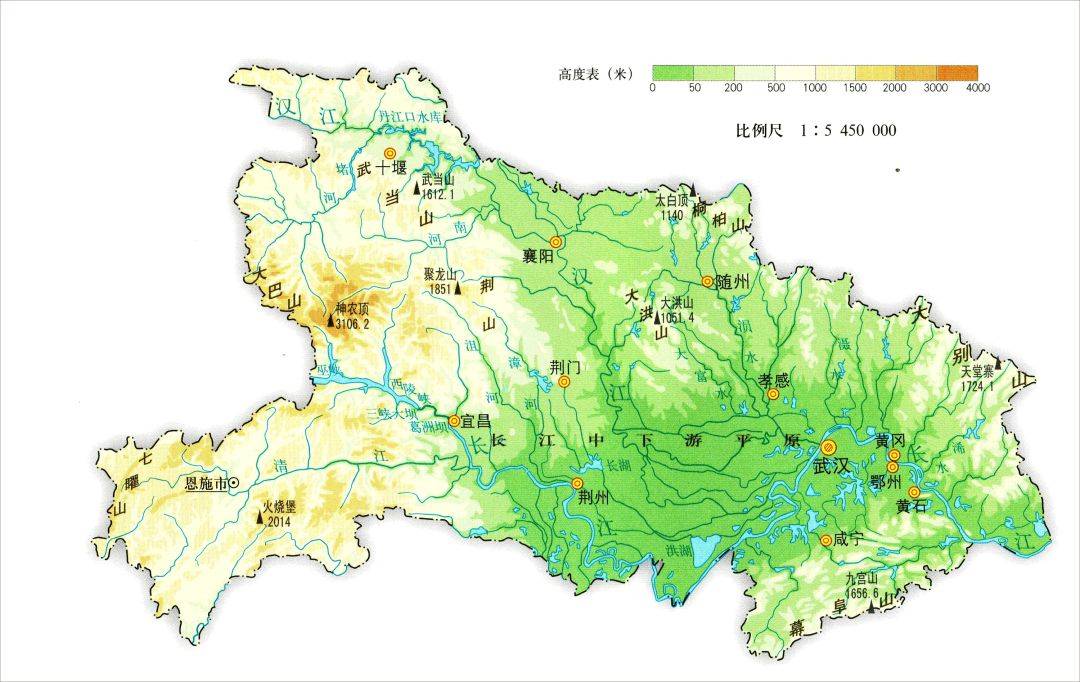 收藏丨漂亮簡潔的省區地形地勢高清地圖