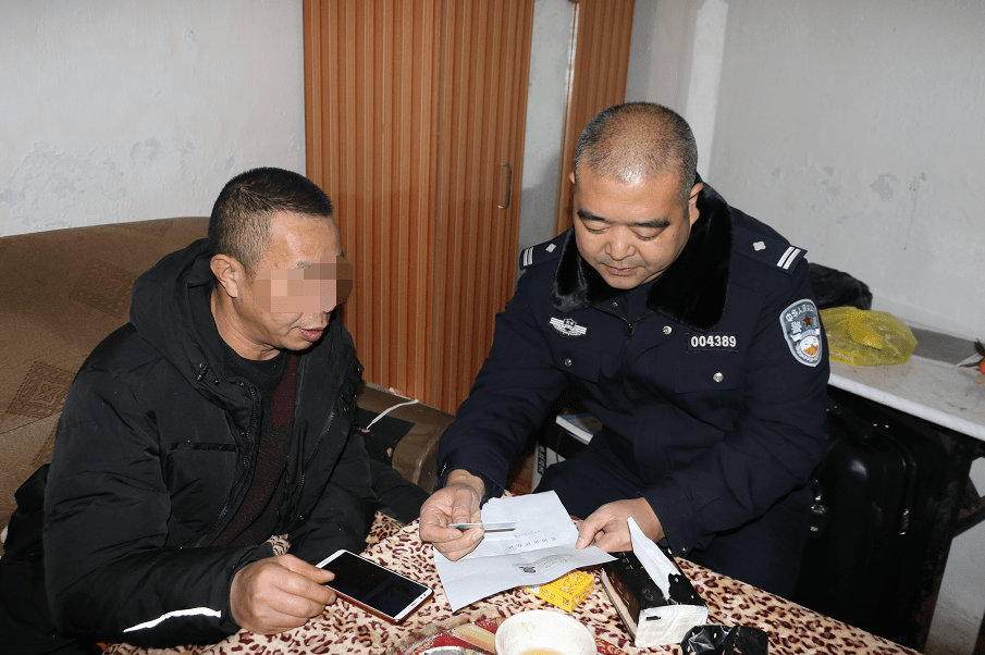 钟山派出所满足微心愿困难群众不再难