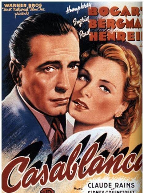 女神|时光流逝，气质女神英格丽褒曼优雅风华再现，舍爱取义《卡萨布兰卡》