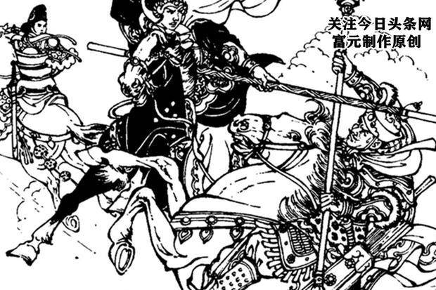 原创勇救薛丁山锤震杨虎的传奇陈金定大破金光阵勇打黑水国野雄