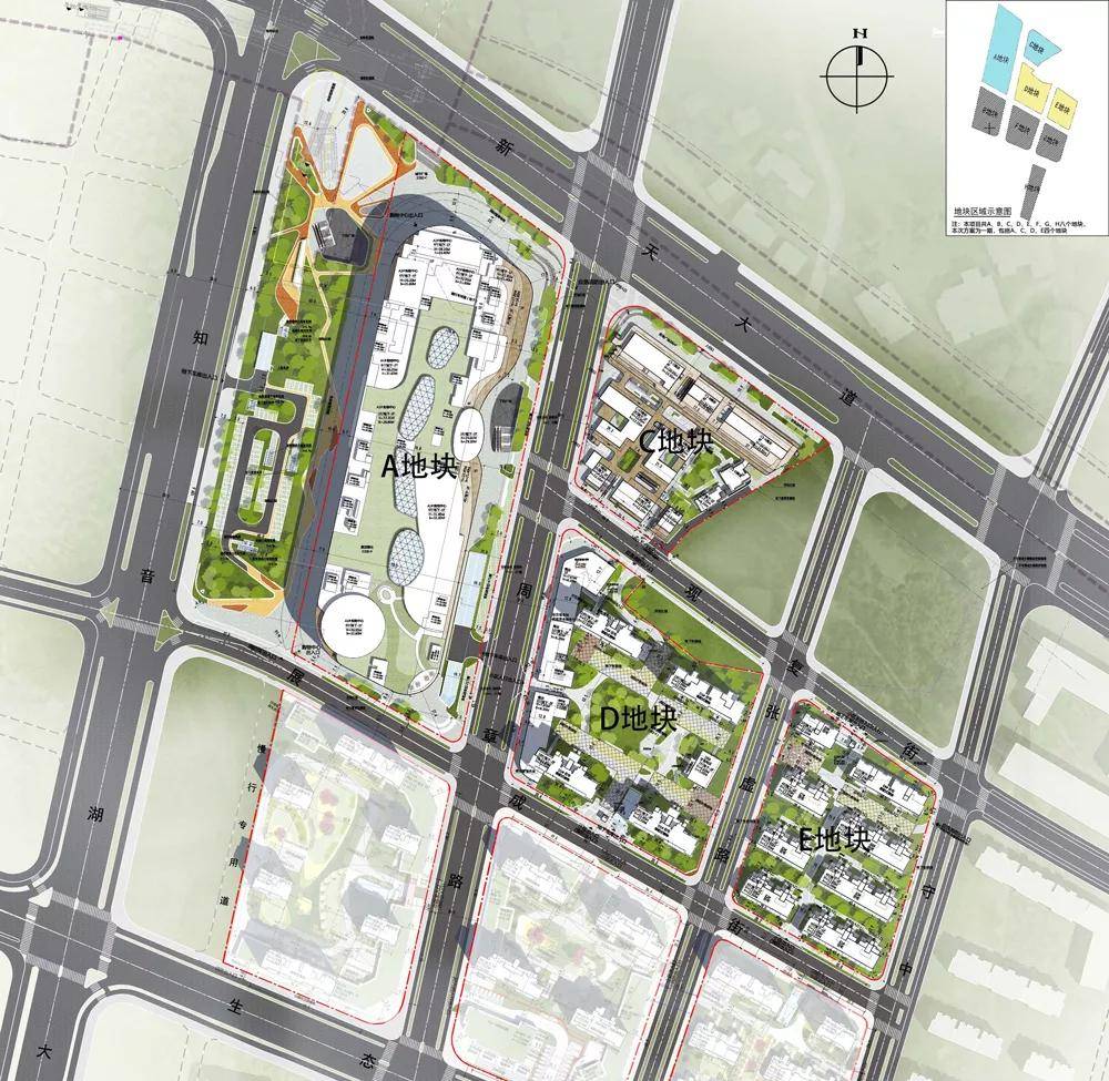 新城控股武汉第一座蔡甸吾悦广场规划方案批前公示招标登记启动