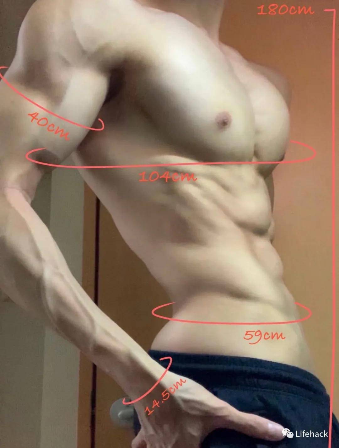 身材|天呐，这位小哥的三围太极品了