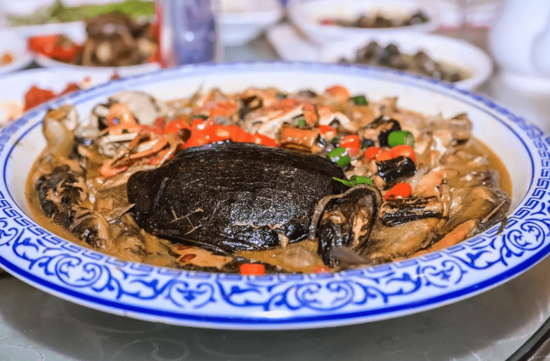 西溪美食一條街草市街溱湖八鮮