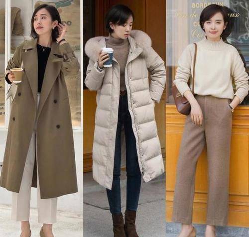 塑造出 穿毛衣，不一定要配半身裙才有气质！试试这3条长裤，利落显高