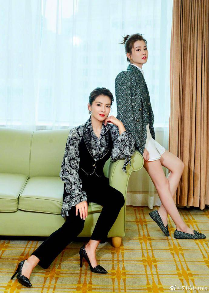 围巾 新一季《亲爱的客栈》刘涛衣品开挂，职场女精英就该这么穿