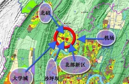 重庆最不像主城的主城区，人口有80万，即将插上翅膀腾飞