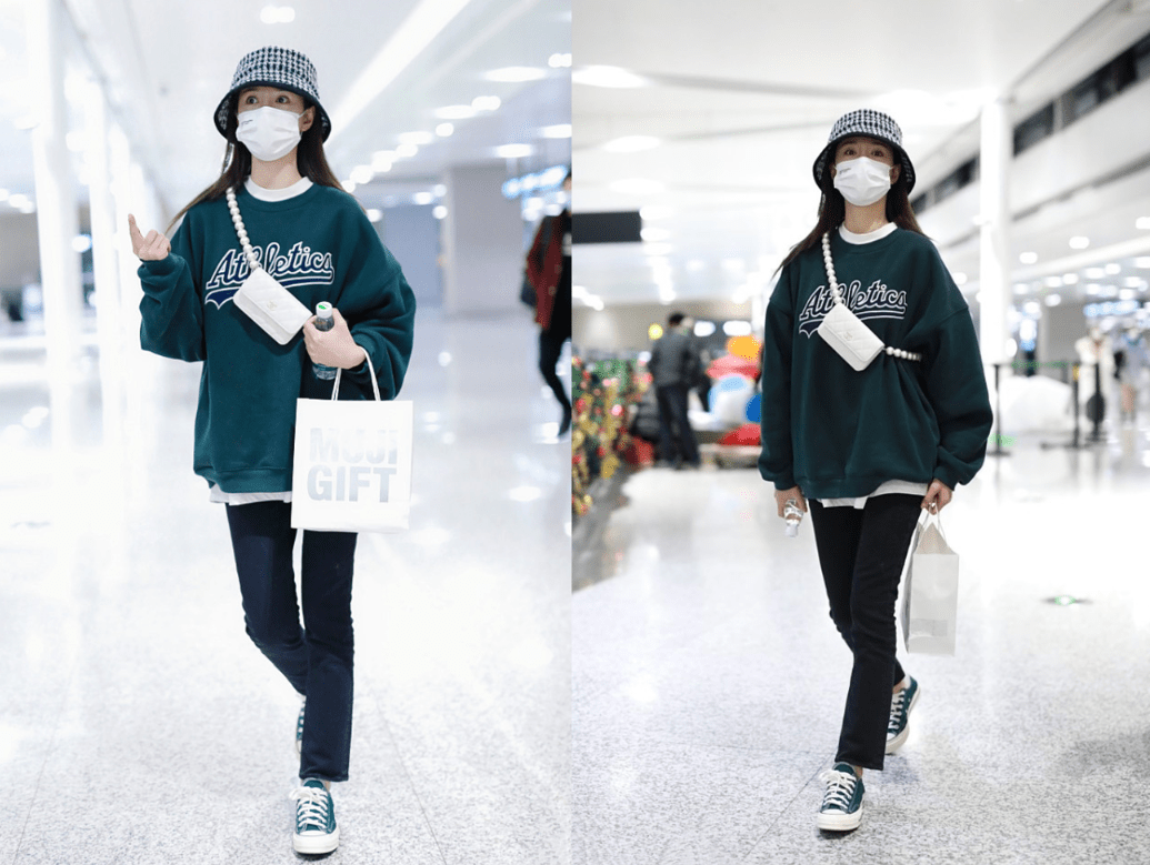 都能 沈梦辰穿得也太可爱了吧，看着真不像32岁的人，说20岁都有人信