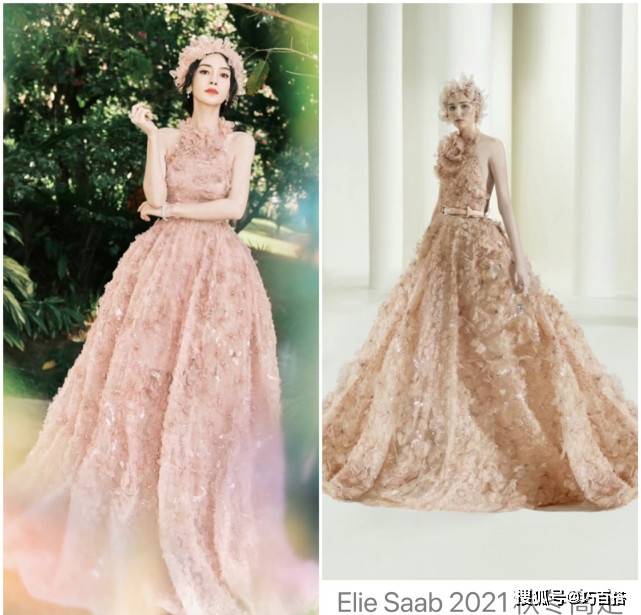 花朵 杨颖最近越来越会穿了，红毯美艳动人，私服低调温柔，真的好美
