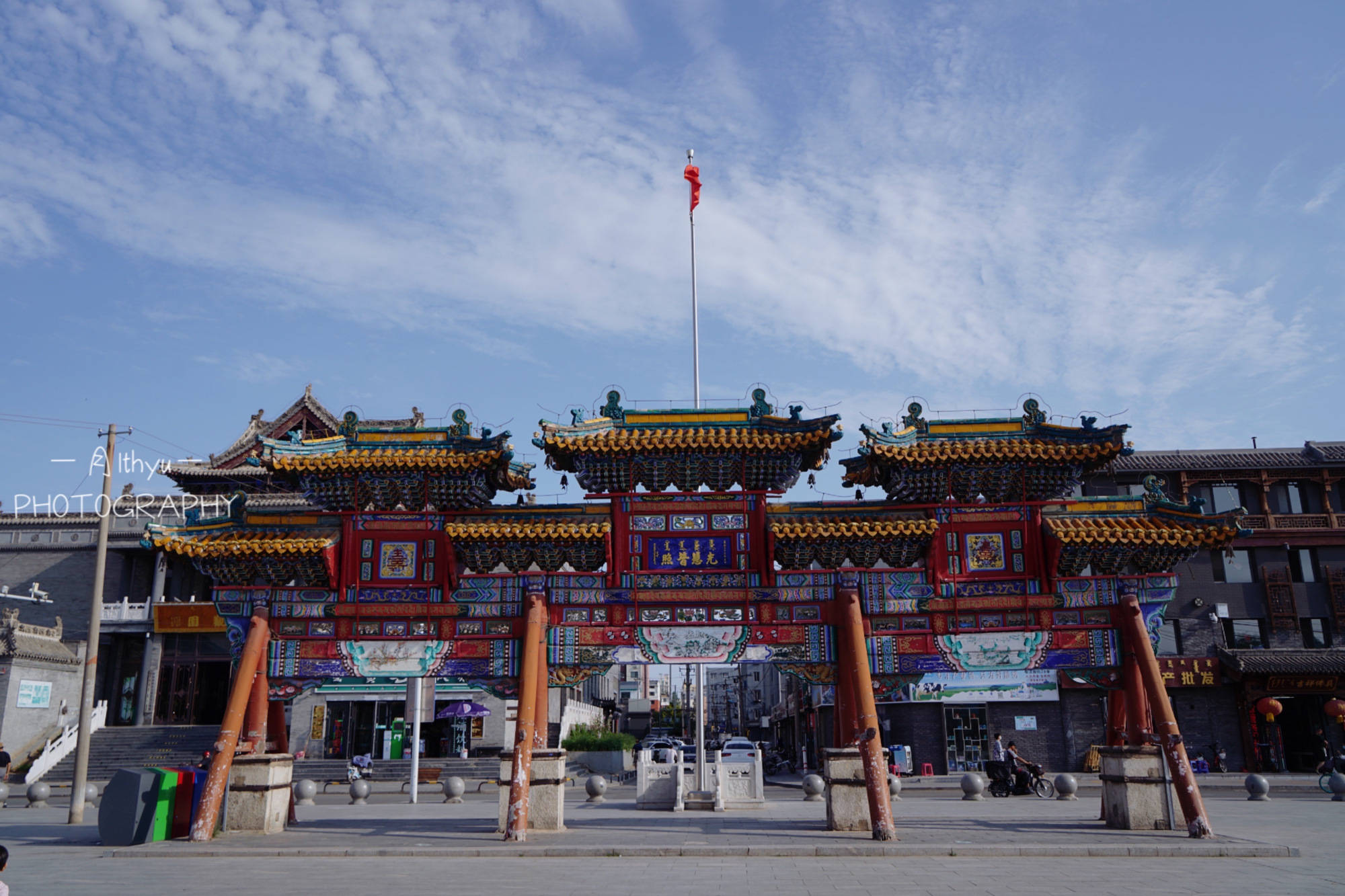 古寺|有着千年历史的古寺，位于呼市市区中，却非常的静谧