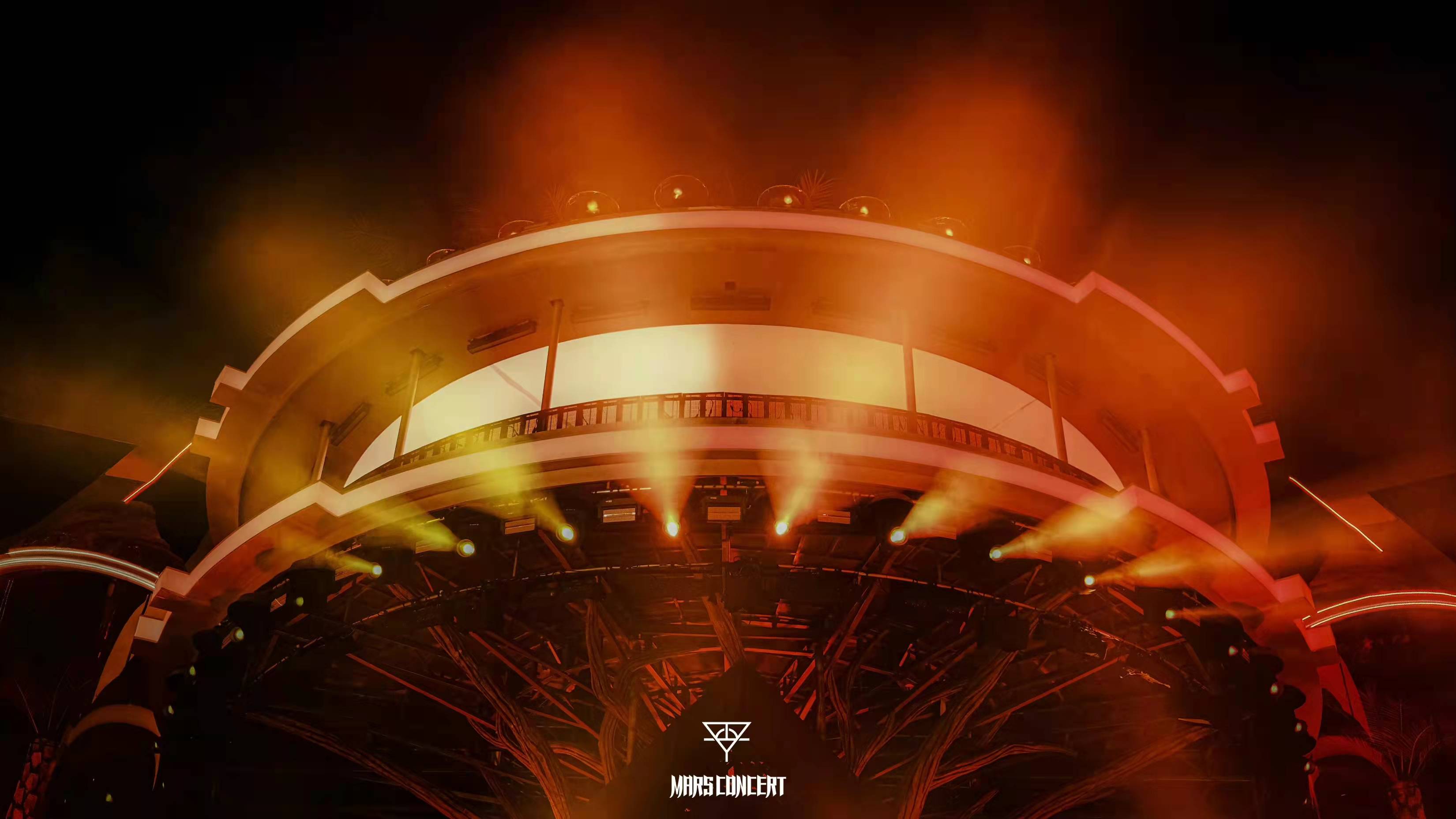 舞美|倒计时2天!华晨宇火星演唱会主舞台曝光,极致美学演绎火星之城