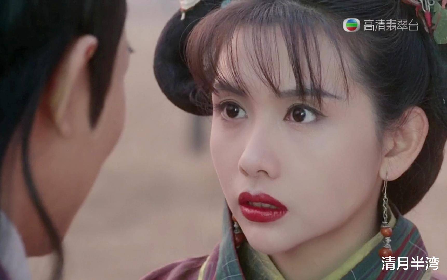 邓萃雯凸嘴也好看的6位港风女星，“面部缺陷”强化辨识度，还性感洋气