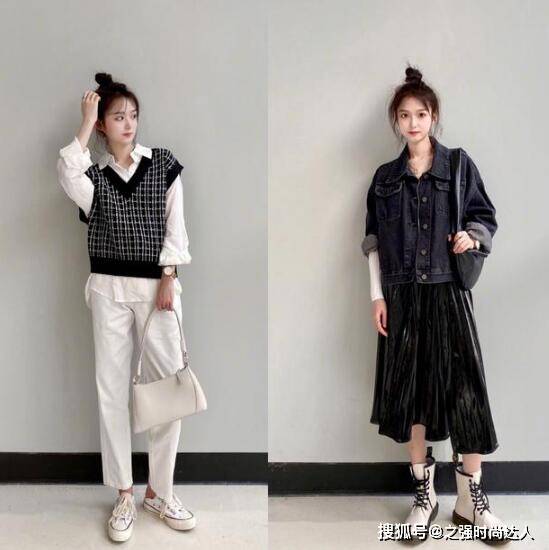 毛衣 牛仔外套也是最常见的短外套,休闲又时髦的造型还有不错的减龄效果