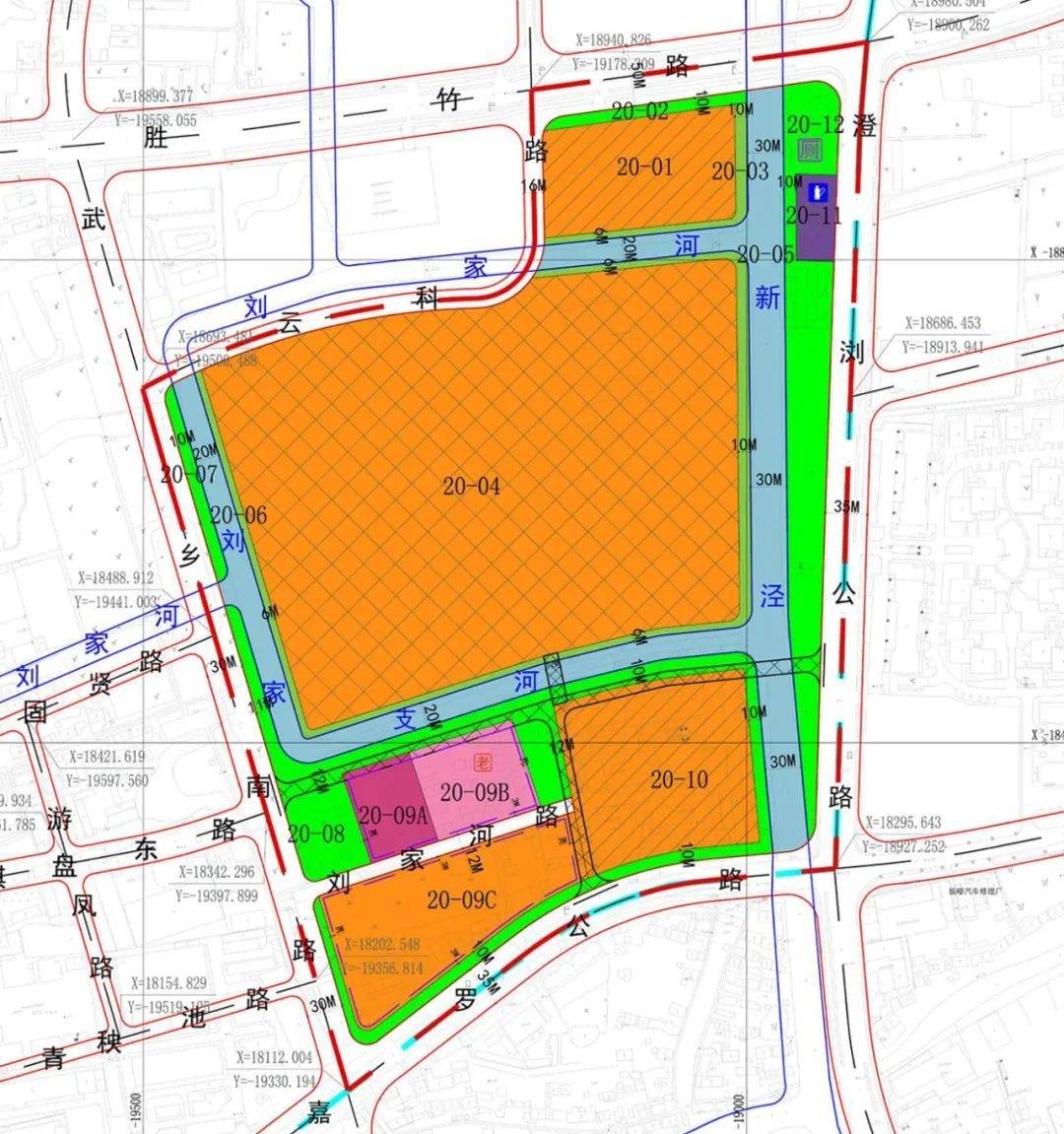 增加社区级养老福利设施用地 嘉定这里规划有调整 街坊 地块 局部