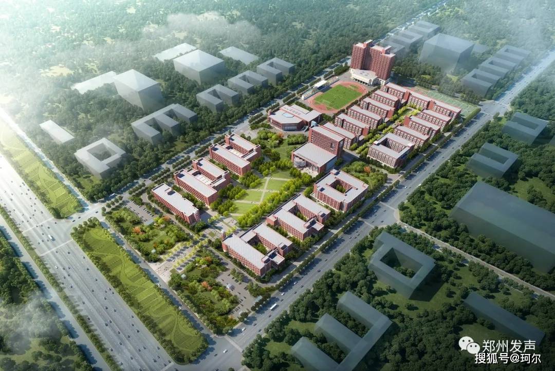 郑州中原科技学院新景亮相,即将全面落成!