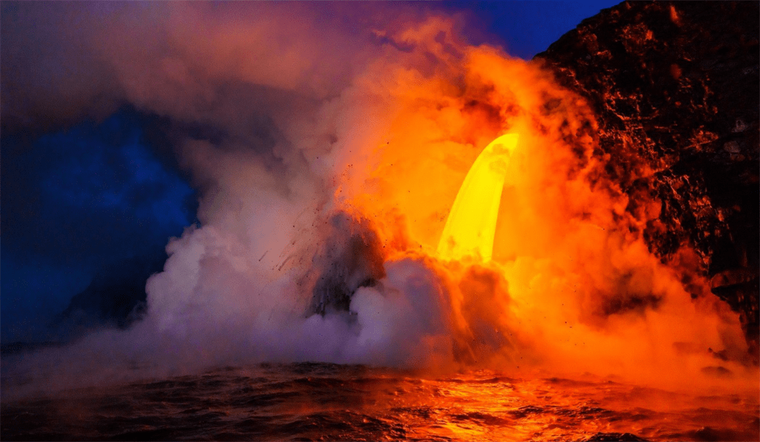 海底火山照片图片