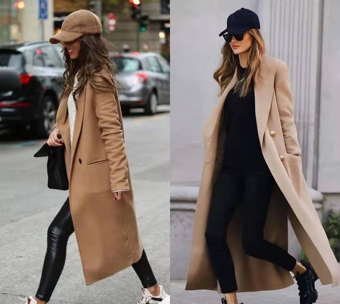 大衣 3种经典搭配look，简单朴素又时髦，轻松穿出潮女范