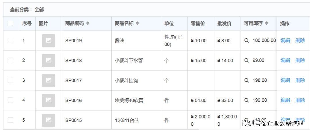 商品列表名稱支持自定義設置啦!