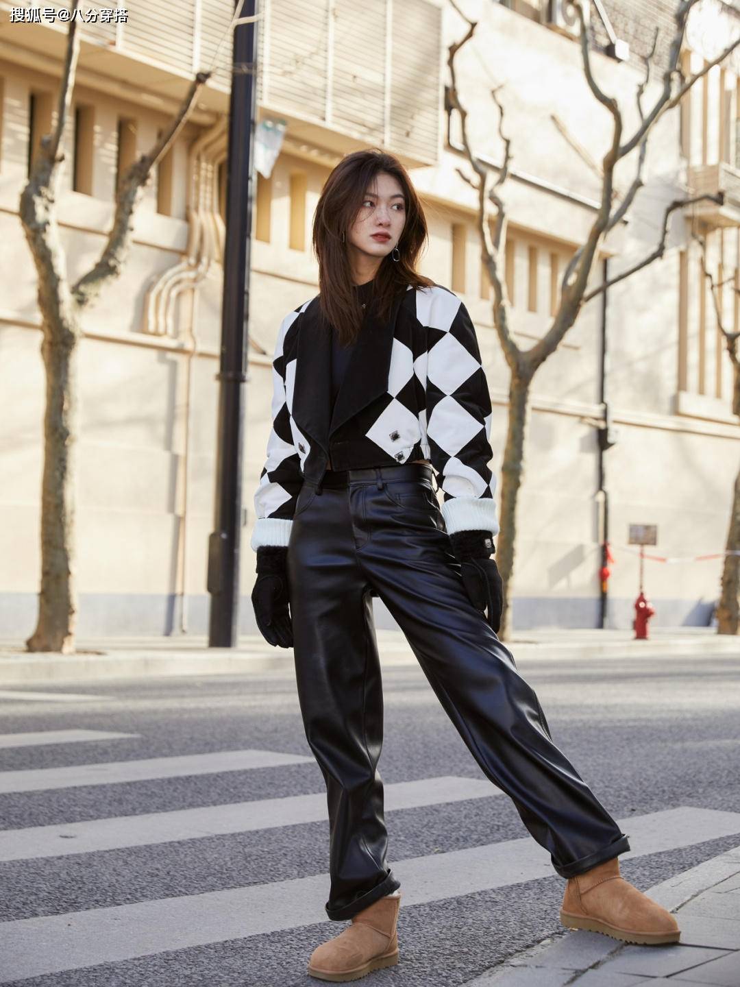 美眉 冬季不露脚踝也很洋气，试试这些“雪地靴”，保暖舒适又百搭