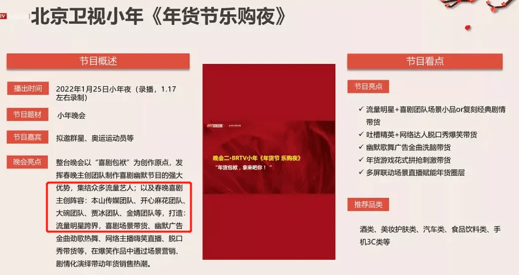 卫视|网曝流量难过审核，各台春晚阵容曝光，舞台还给歌手和喜剧演员？