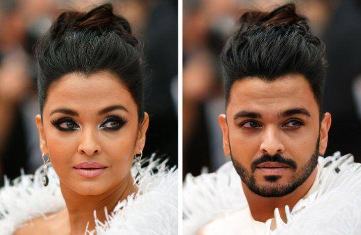 克里斯·埃文斯25位欧美明星“转换性别”,会是什么样子?