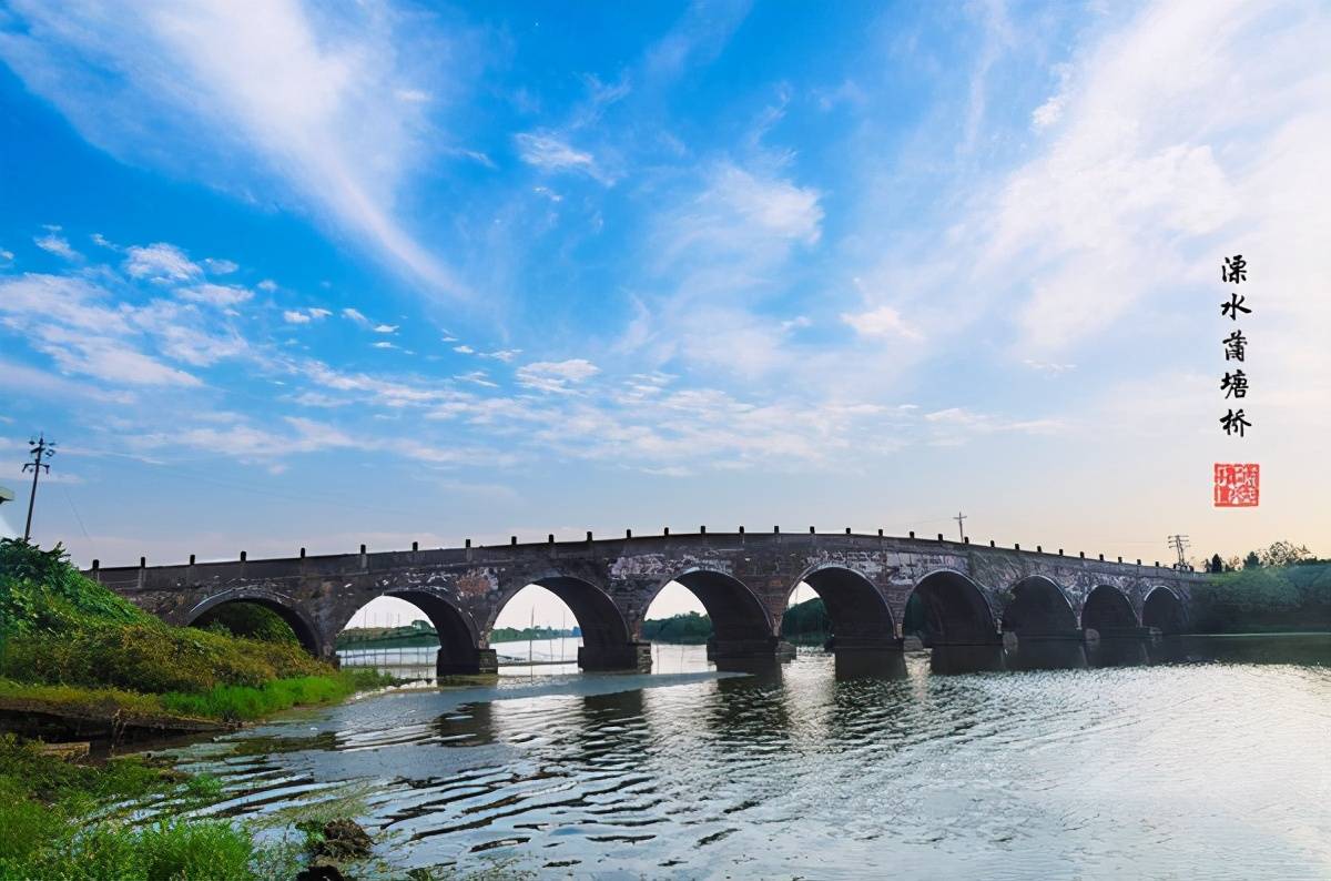 作为南京地区现存最大的古代石拱桥——蒲塘桥,历经百年风雨后,依然