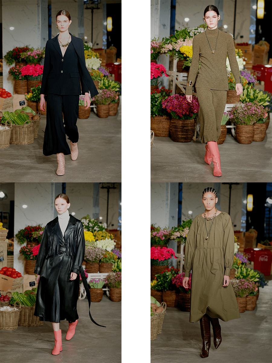 带着 Jason Wu 2021秋冬,优雅简约中,带着可爱,叠搭的穿搭更受欢迎