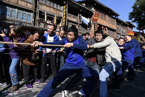 运动会|肇兴侗寨：民族团结运动会庆丰收