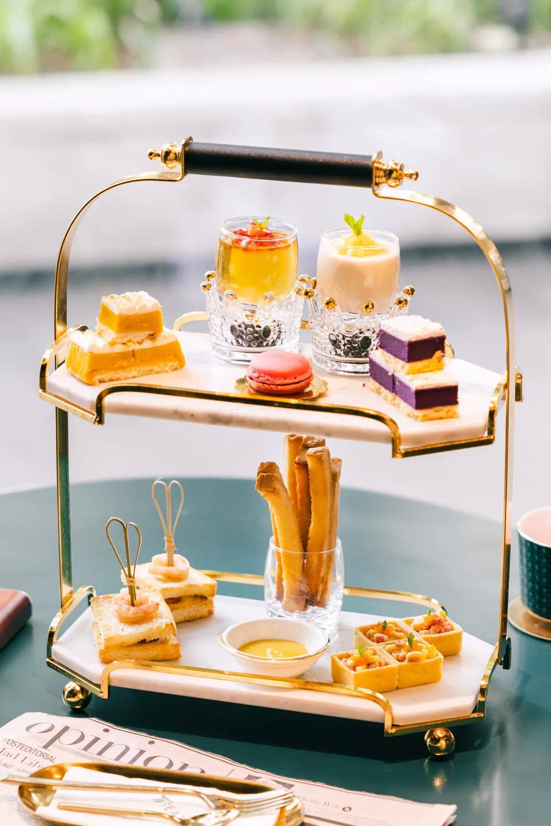 喝个「英式下午茶」再拍拍照,真想每天都这么过啊~精致摆盘,足足8款