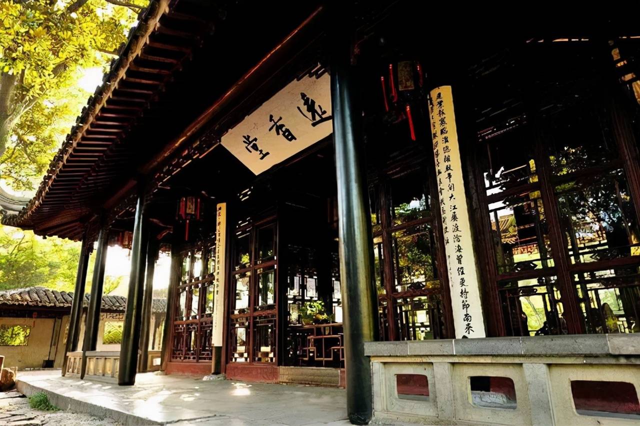 古典中式园林之魂——匾额楹联题字_意境_庭院_文学