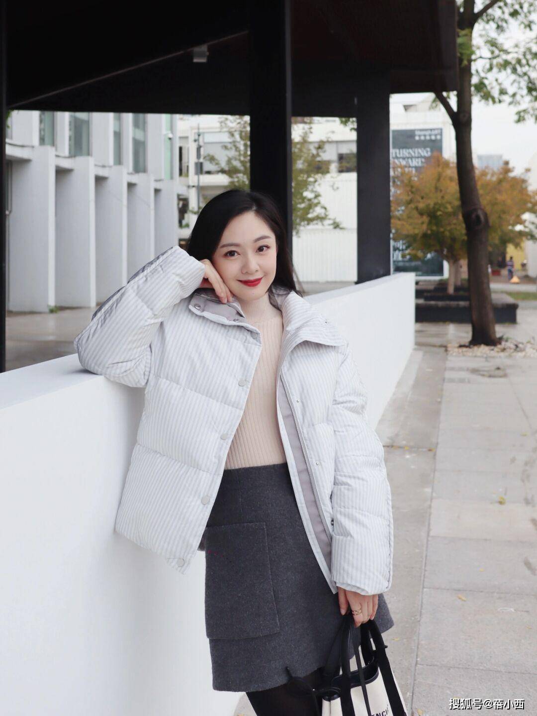 黑色 时髦的女人，一定要有一件适合自己的“羽绒服”，已帮你选好款式