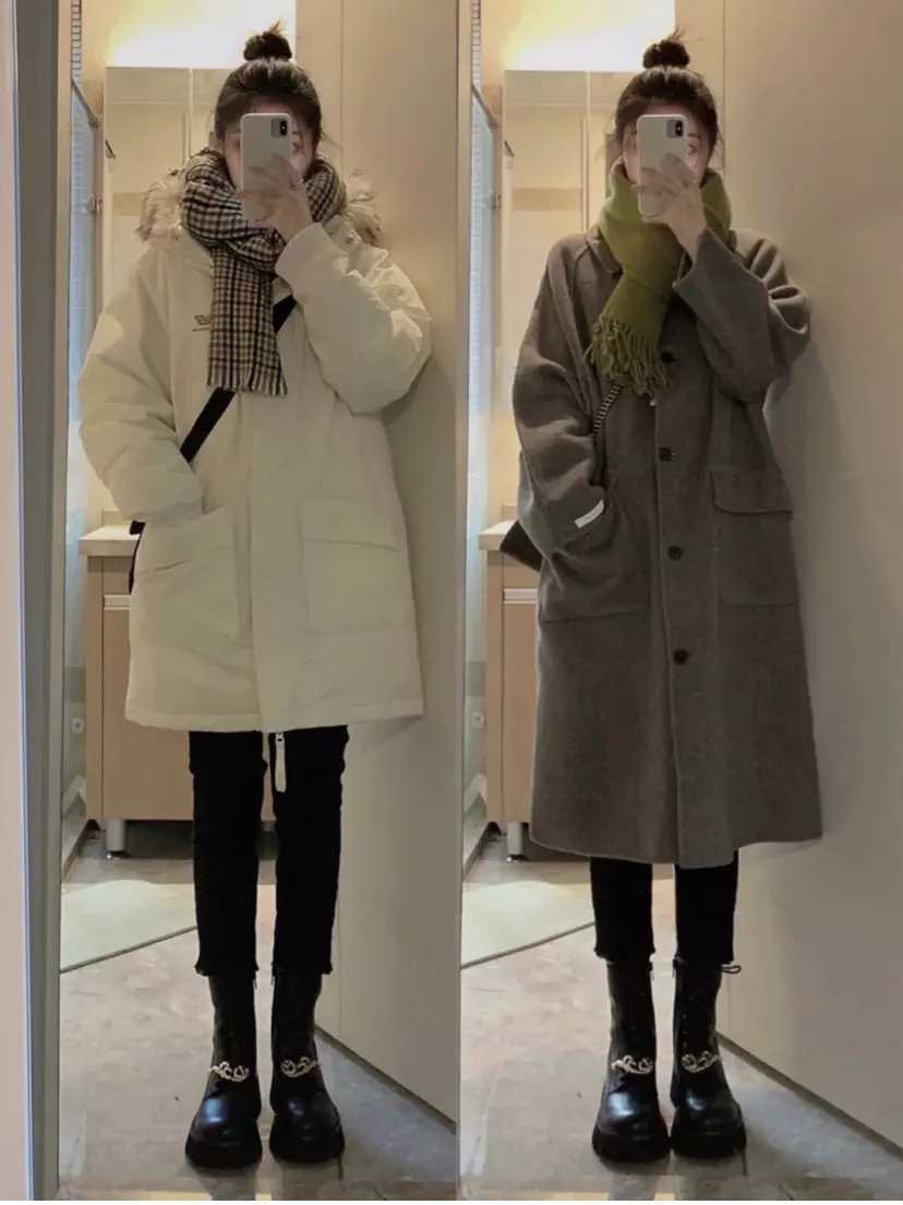 颜色 怕冷的女生秋冬别再露肤了，学她这样穿，又暖又舒适!