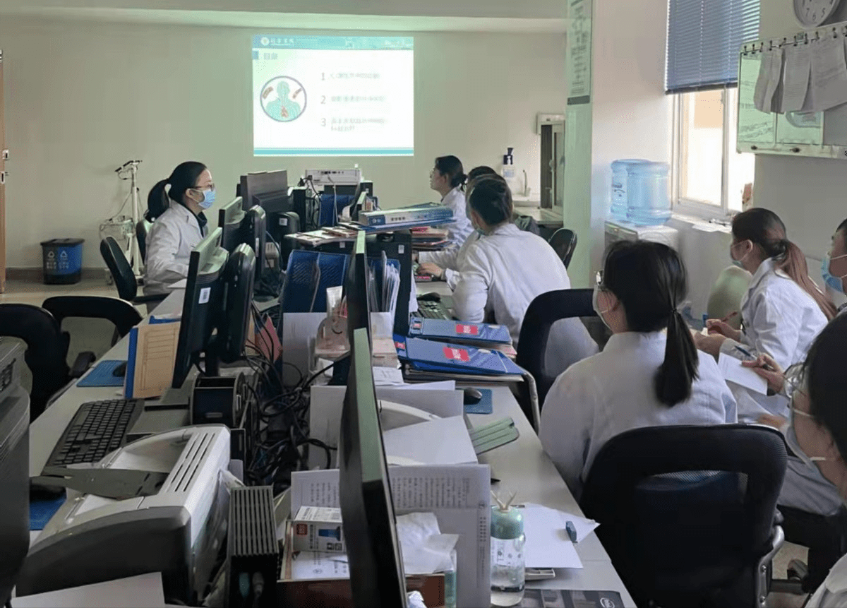 胡晓辉|西安市红会医院神经内科开展心源性卒中防治知识讲座