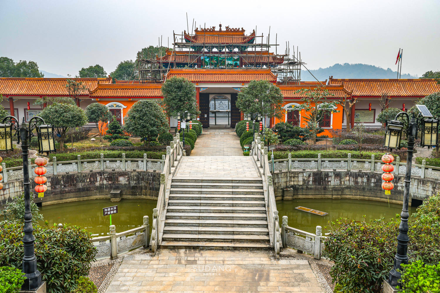 湖南有座古刹,相传被"五条龙"守护,是湘潭境内四大古刹之一_玄帝_历史