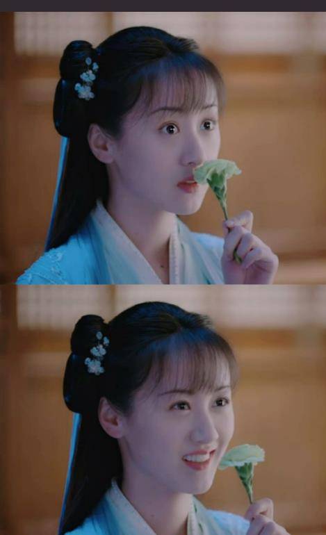 发型古装美女要想有仙气，头上怎能少得了，蝴蝶结和飘带？