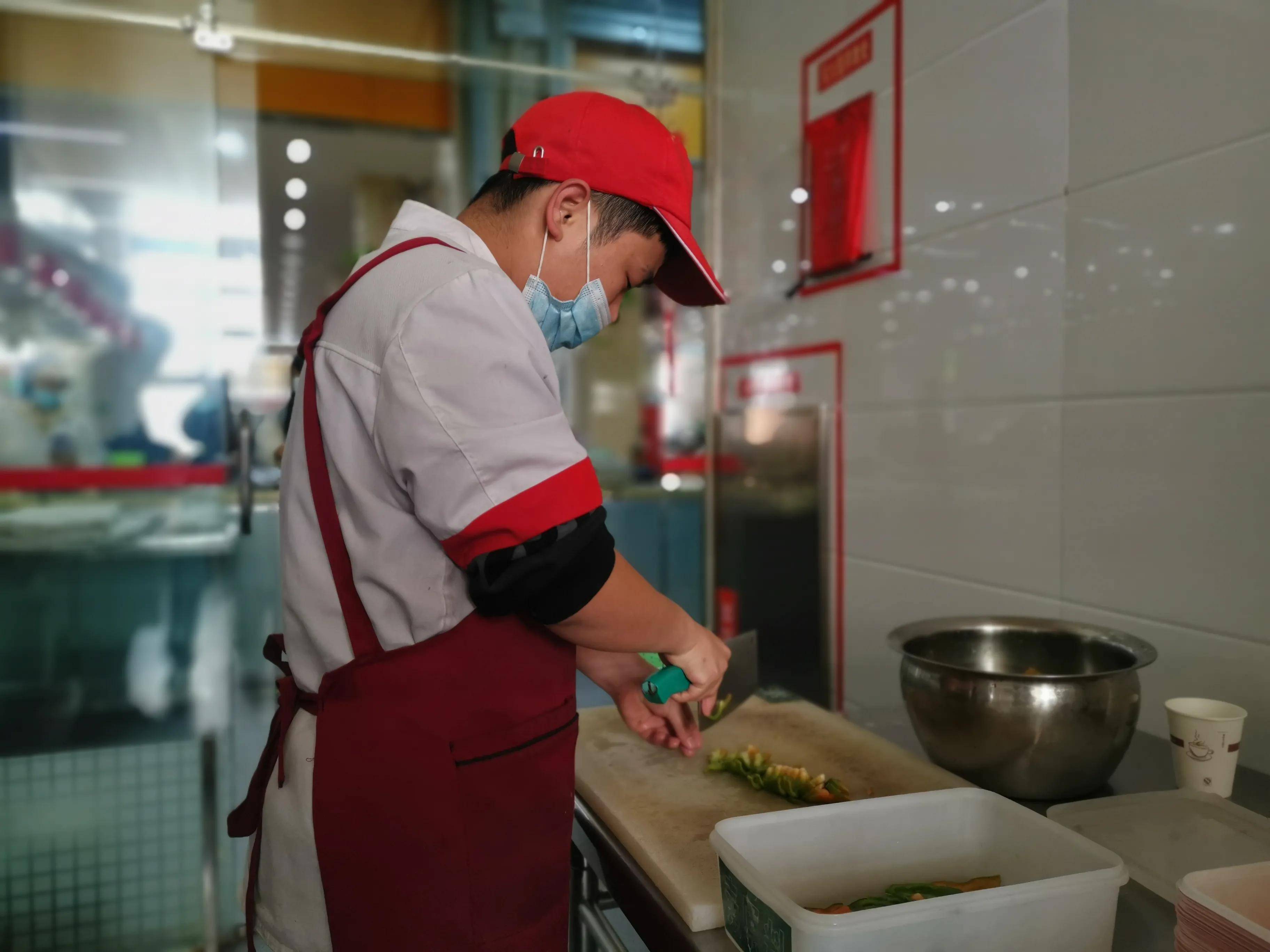 安阳学院食堂图片图片