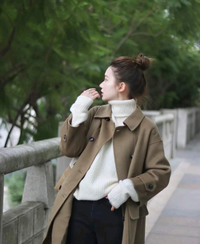 下装 拒绝臃肿!可以试试大衣穿搭,穿对了大衣看上去就像瘦了10斤