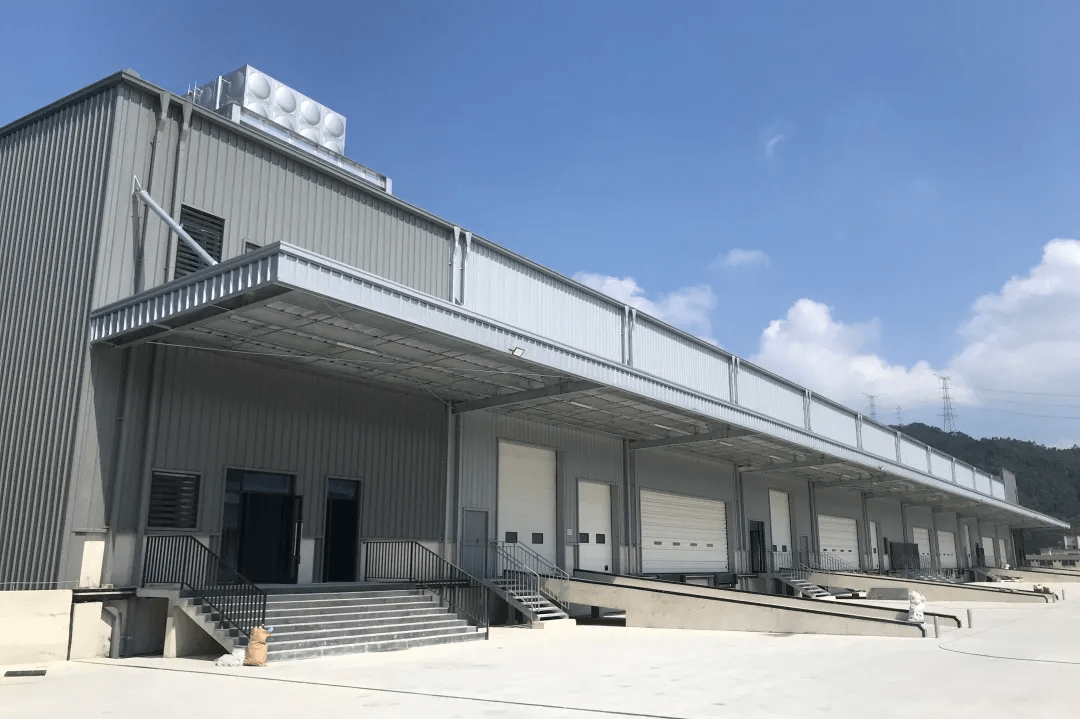 嘉民惠阳产业园三期物流仓储中心国内首个重型钢结构多层仓库