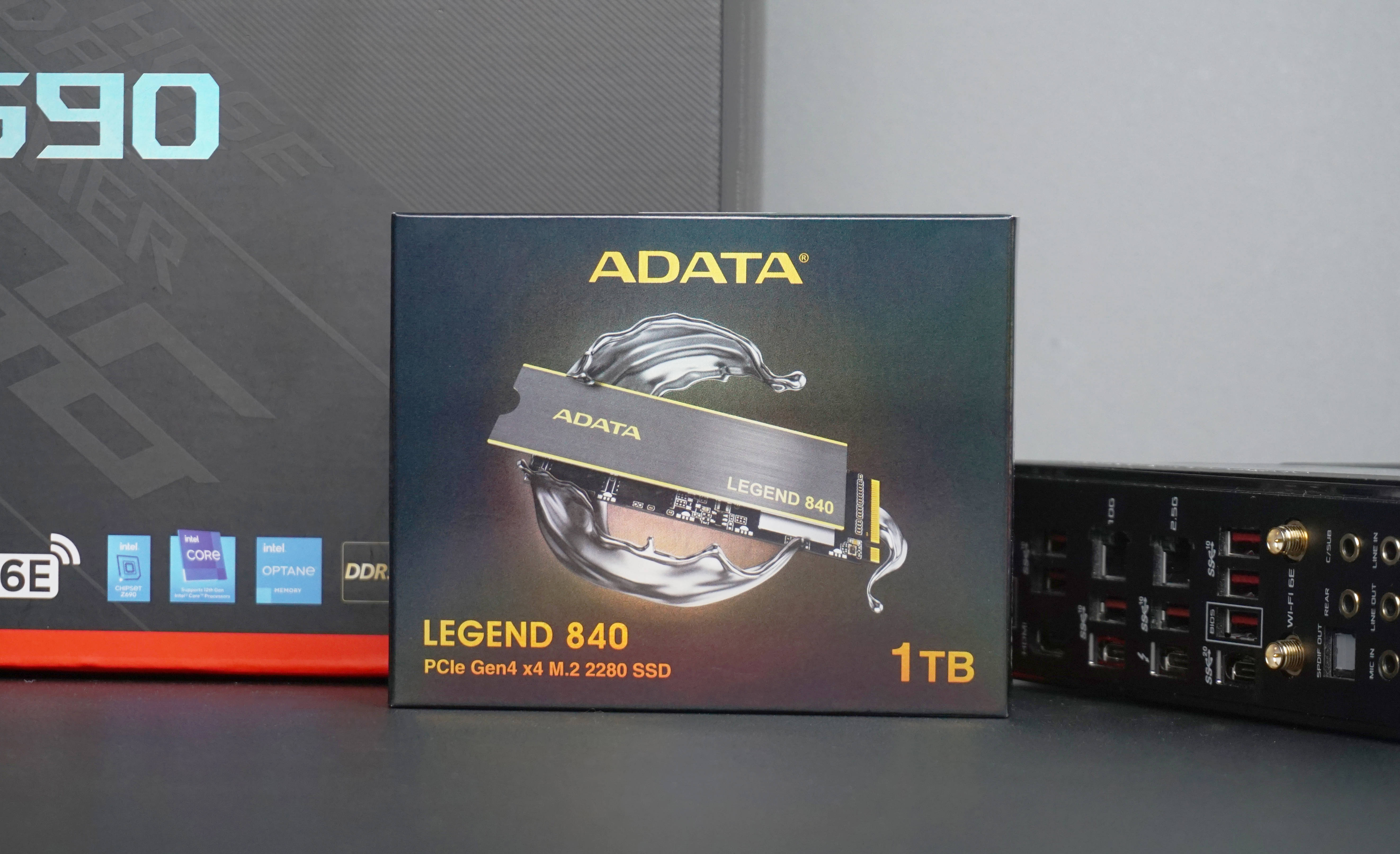 威刚LEGEND 840 1TB PCIe4.0 SSD体验：12代酷睿平台好搭档！