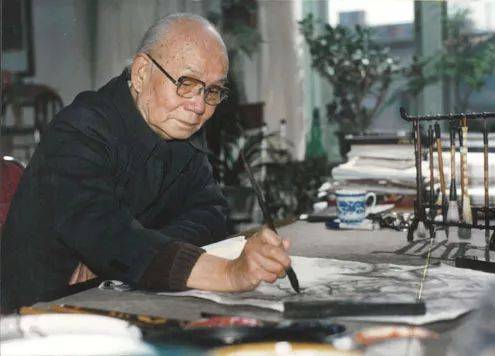 原创李可染万山红遍赋峰高无坦途到底是心酸败笔还是个人山水巅峰