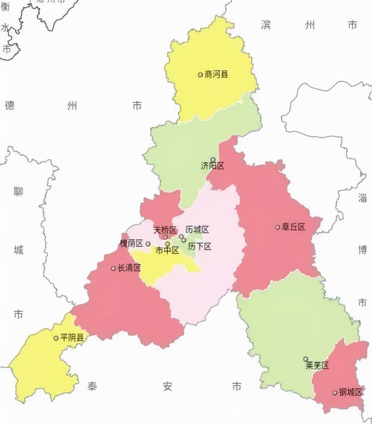 济南市地图放大图片图片