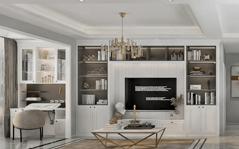 整面墙的电视柜有多爽看了这些案例我也想重装