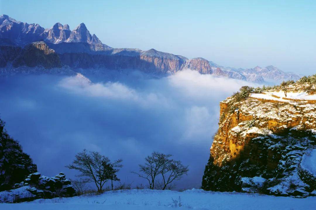 带你领略新乡南太行的冬日美景！