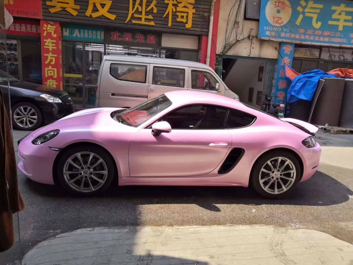 sc改色膜颜色马卡龙樱花粉