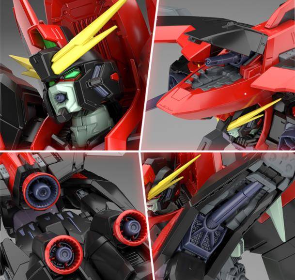 fm系列1/100劫掠高达官图 灭杀哥专属 变身ma形态的灾厄优秀载具_变形
