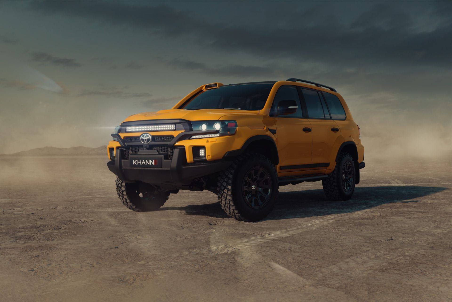 灵感来自客户要求khann改装丰田陆地巡洋舰200