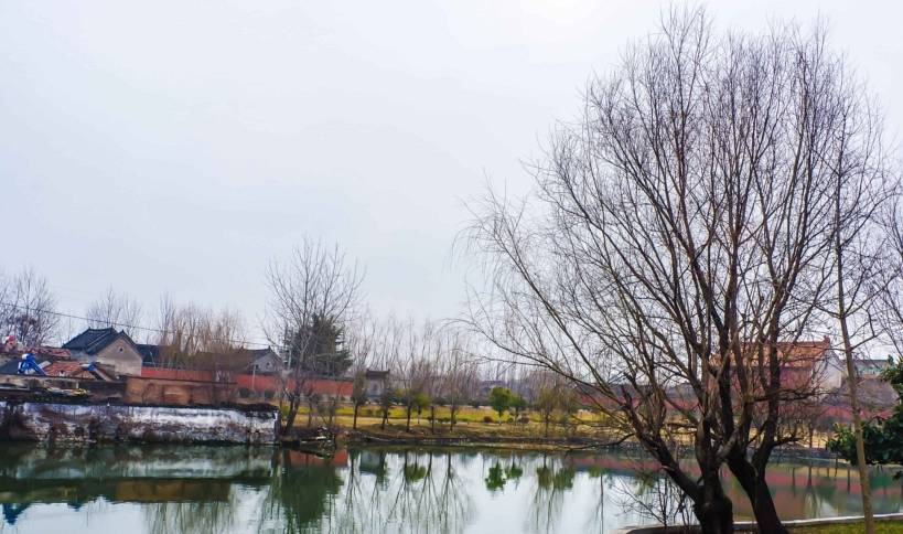 江苏北部一小镇，家家都住明清大院，冬季里原汁原味的民国风情