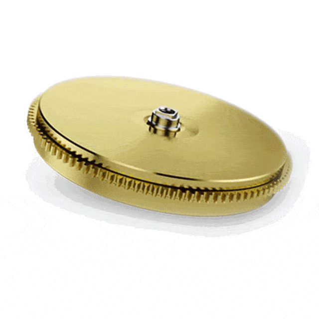 第一个就是能量储存系统,它是整个机芯的动力来源,主要由发条盒,齿轮