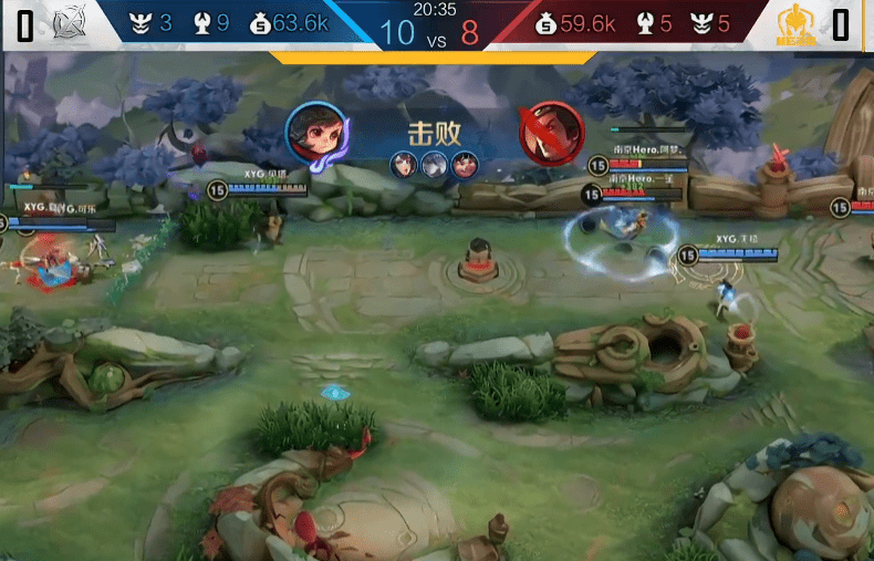 张大仙的脸都笑烂了xyg战队拿下四胜双杀mtg干翻lgd